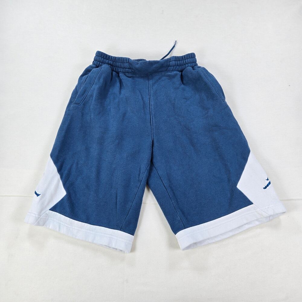 Nike Air Jordan Blue Diamond Fleece Casual Shorts Youth Size XL